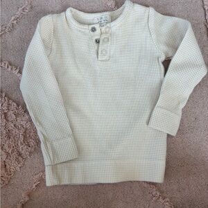 The Simple Folk Waffle Knit Baby Top